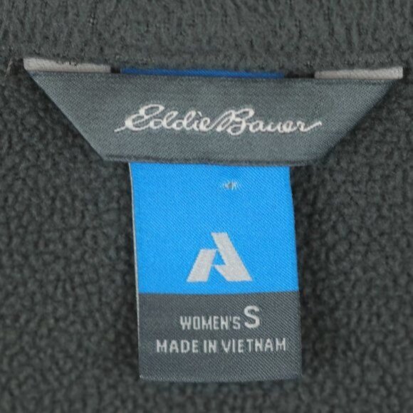 Eddie Bauer First Ascent Women's Small Gray PolarTec Fleece 1/4 Zip Pullover - Picture 7 of 9